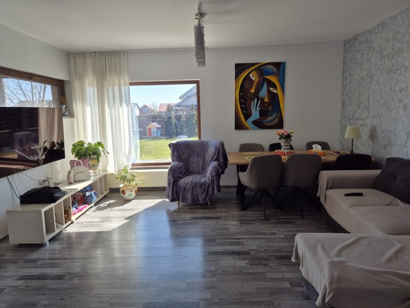 Casa Darza P, carport, curte cocheta, utilata si mobilata